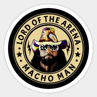 Macho man - Lord Of The Arena 2 Sticker